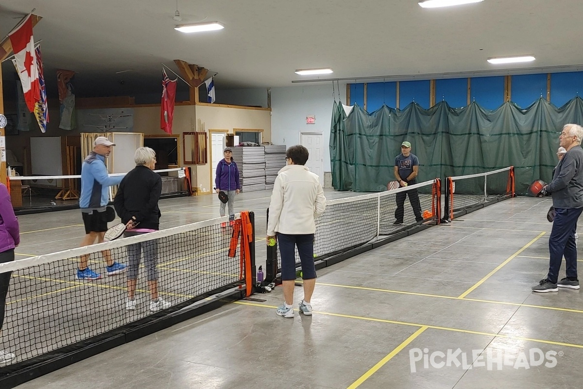 Photo of Pickleball at Air Cadets Hangar